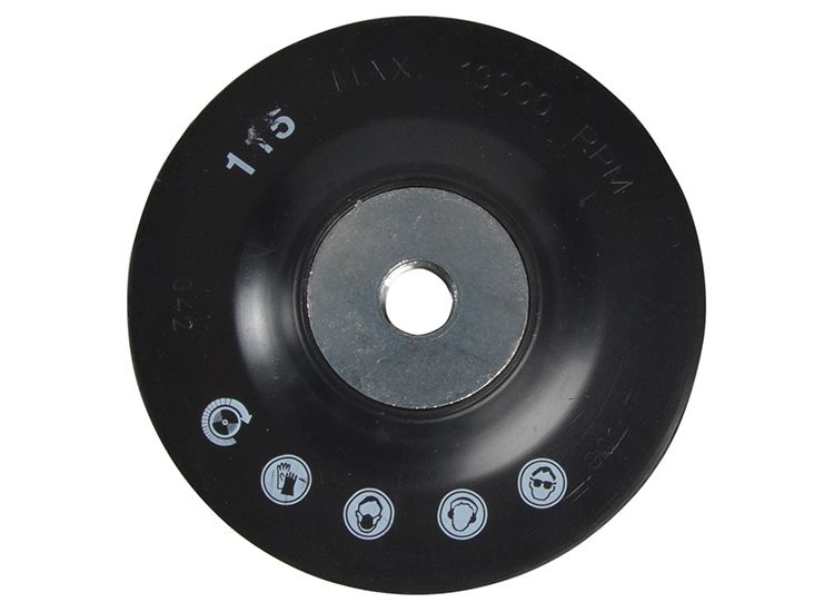 Flexovit Backing Pad For Fibre &amp; Semi Flexible Discs 115 x 22mm