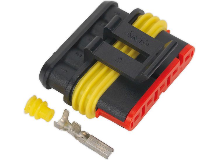 Sealey SSC5F Superseal Female Connector 5-Way Pack of 3
