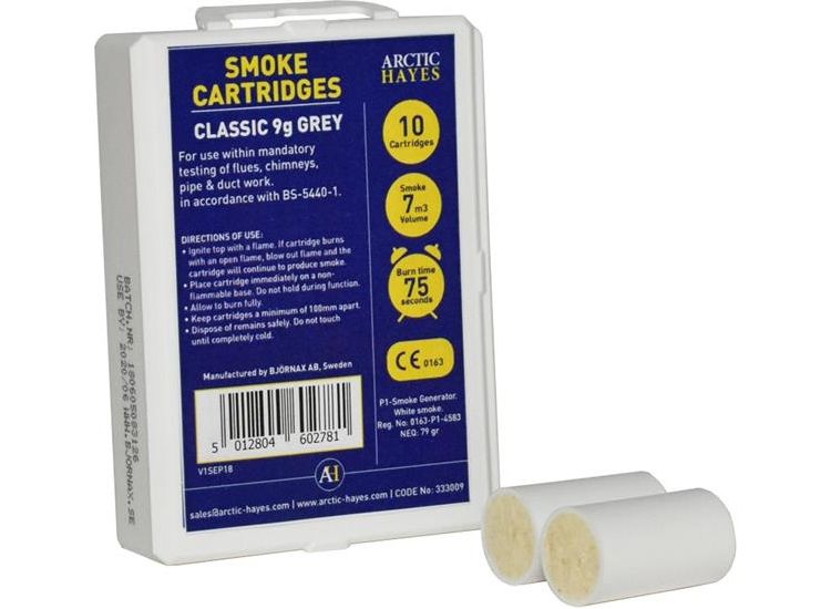Arctic Hayes Smoke Cartridges Classic 9g White (Pack 10)
