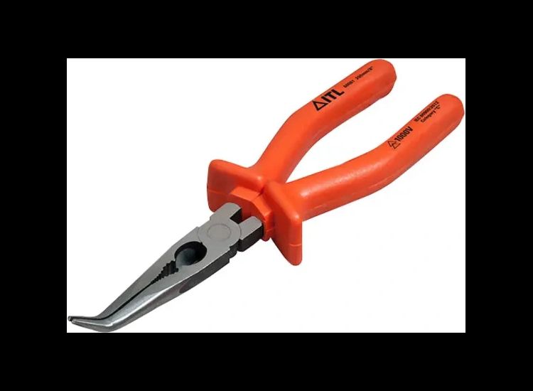 ITL Insulated Insulated Bent Nose Pliers 200mm (8in)