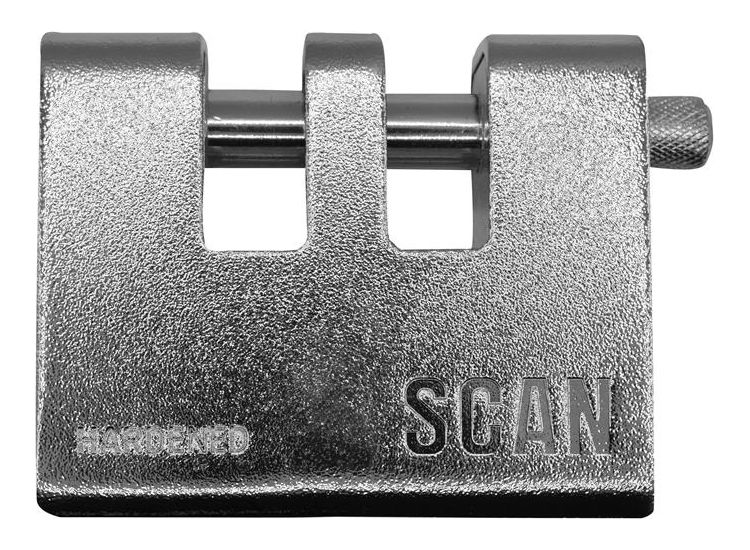 Scan Armoured Twin Slot Shutter Padlock 90mm