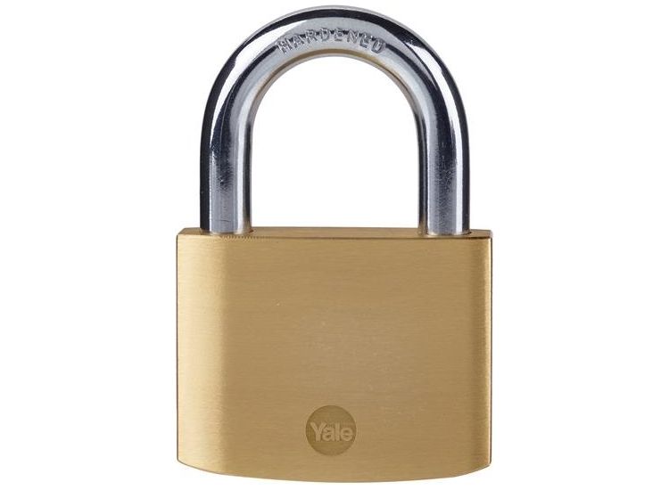 Yale Locks Brass Padlock