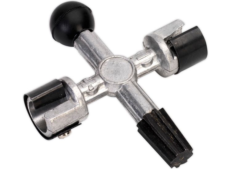 Sealey AK418 Battery Post &amp; Terminal Cleaner 4-Way