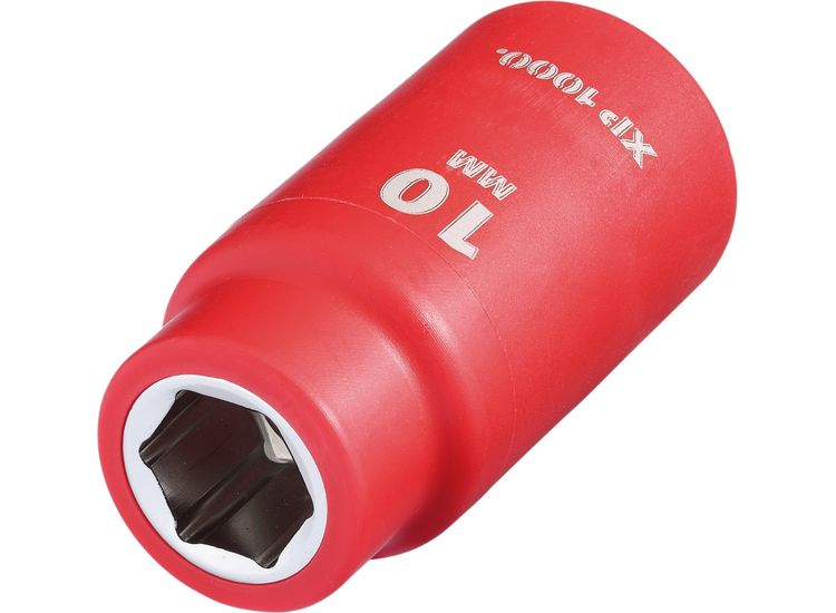 Draper 17613 XP1000&amp;#174; VDE Socket, 3/8" Sq. Dr., 10mm
