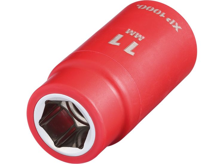 Draper 17621 XP1000&amp;#174; VDE Socket, 3/8" Sq. Dr., 11mm