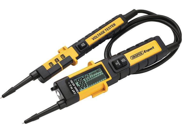Draper 21250 Draper Expert AC/DC High Voltage CAT IV Tester, 1000V