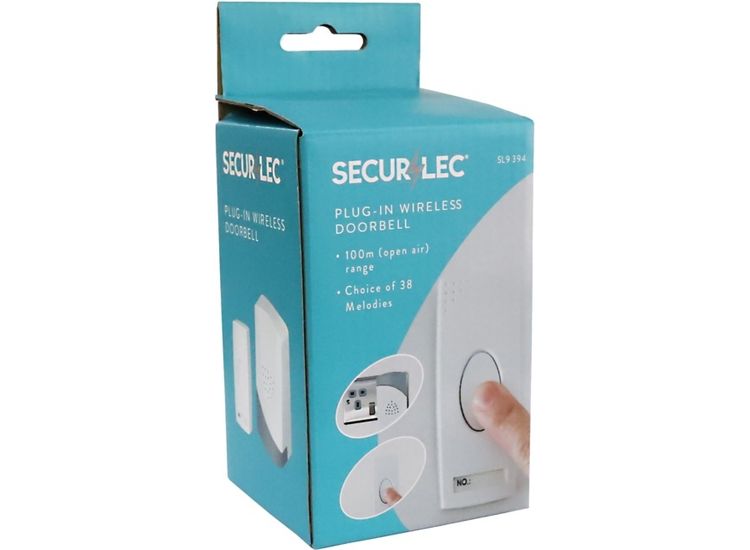 Securlec SL9394 1 Door Bell And Chime