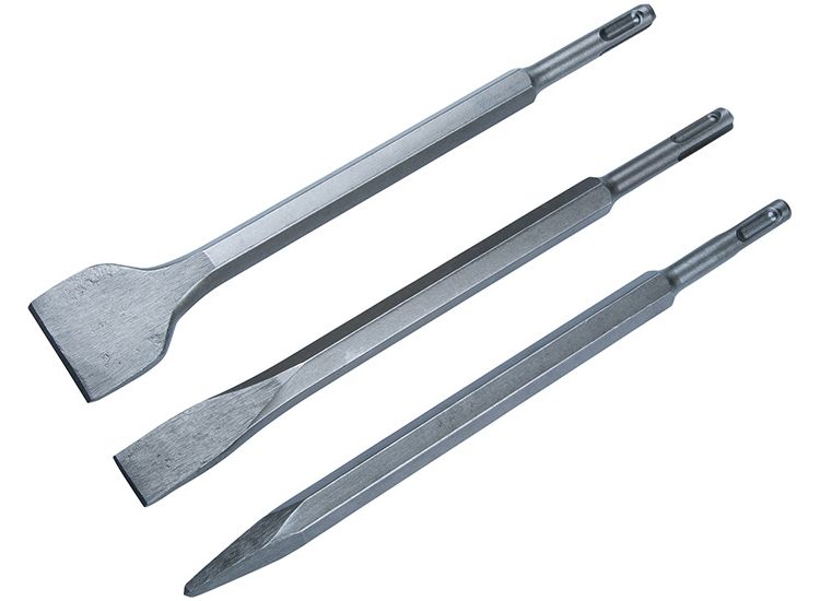 BlueSpot Tools SDS Plus Chisel Set, 3 Piece