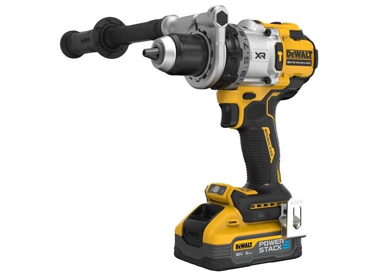 DEWALT DCD1007H2T Hammer Drill 18V 2 x 5.0Ah POWERSTACK™ Li-ion
