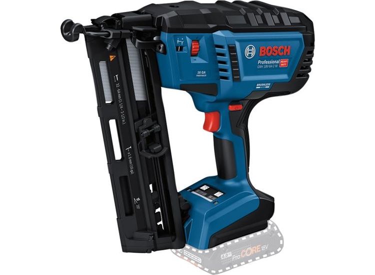 Bosch GNH18V-64-2M BL 16ga Finish Nailer Bare