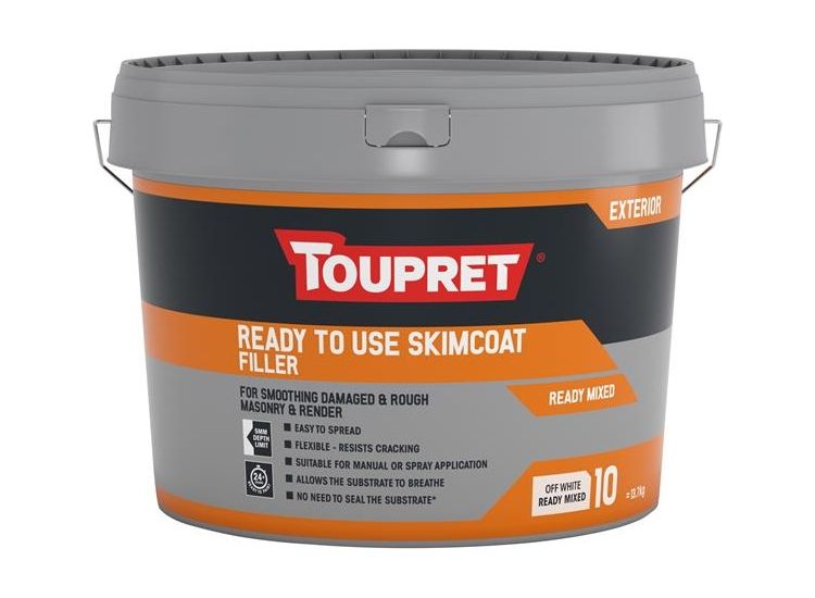 Toupret Ready to use Skimcoat Filler 10kg