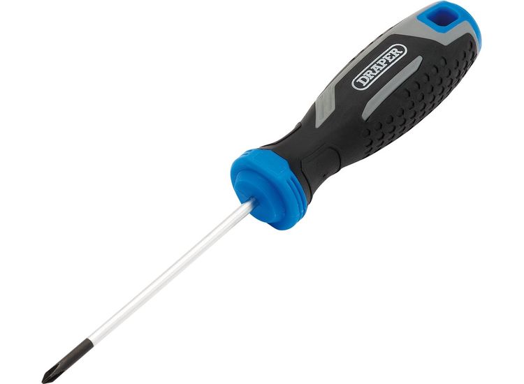 Draper 13358 Phillips Soft Grip Screwdriver, PH0 x 75mm