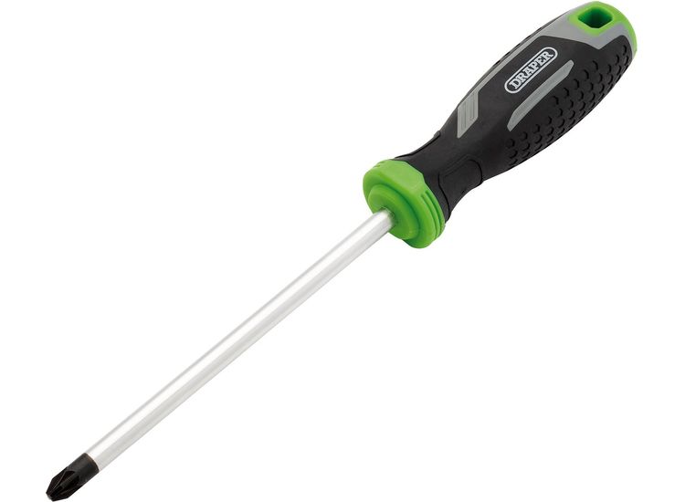 Draper 13375 Pozi Soft Grip Screwdriver, PZ3 x 150mm