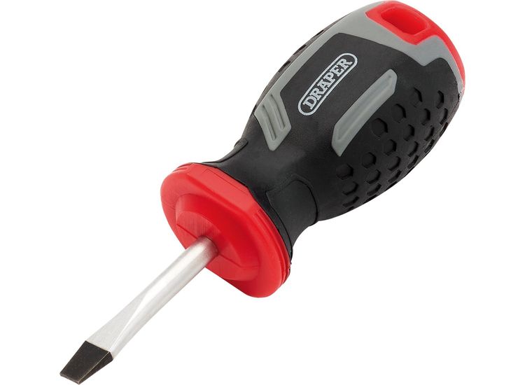 Draper 13383 Slotted Soft Grip Screwdriver, SL5.5 x 38mm
