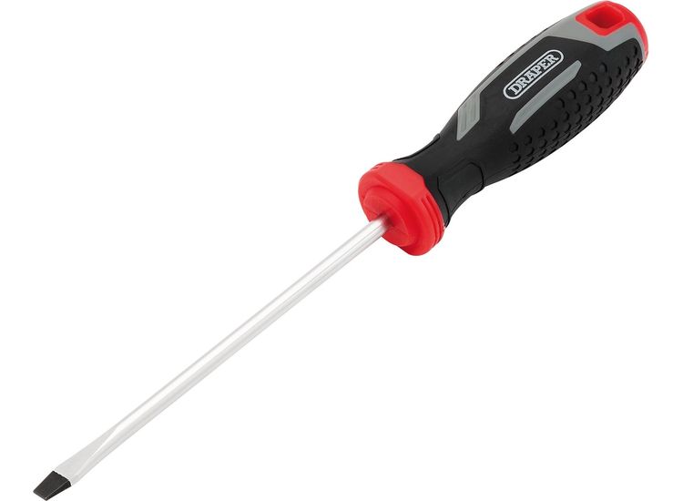 Draper 13388 Slotted Soft Grip Screwdriver, SL5.5 x 125mm