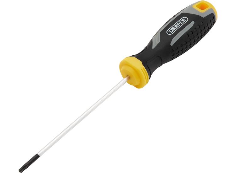 Draper 13407 Draper TX-STAR&amp;#174; Tamperproof Soft Grip Screwdriver, T10H x 100mm