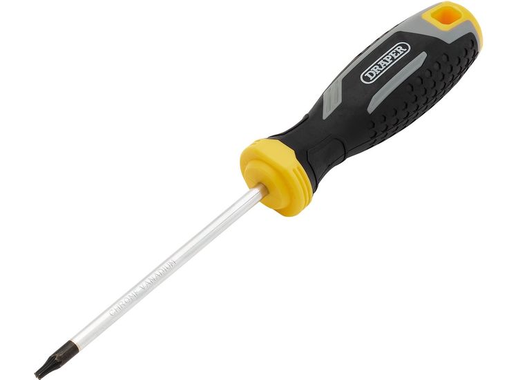 Draper 13409 Draper TX-STAR&amp;#174; Tamperproof Soft Grip Screwdriver, T15H x 100mm