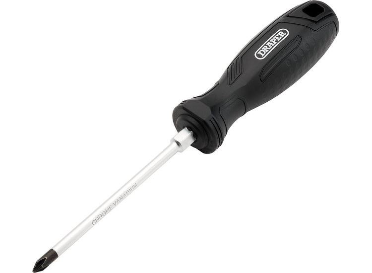 Draper 13492 Phillips Hard Grip Screwdriver, PH1 x 100mm