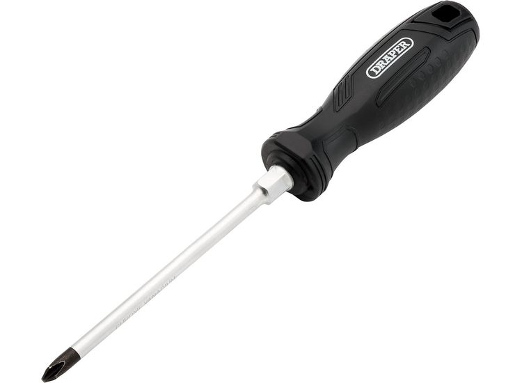 Draper 13494 Phillips Hard Grip Screwdriver, PH2 x 125mm