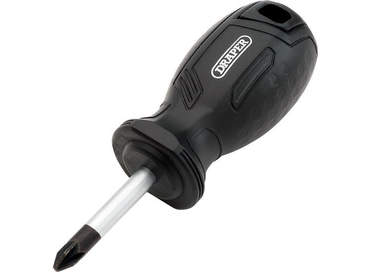 Draper 13511 Pozi Hard Grip Screwdriver, PZ2 x 38mm