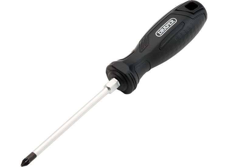 Draper 13514 Pozi Hard Grip Screwdriver, PZ1 x 100mm