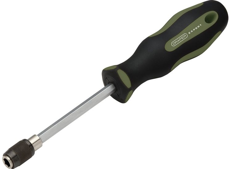 Draper 23656 Draper Expert Quick Release Bit Driver, 1/4" Hex