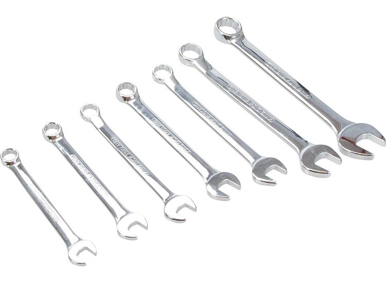 King Dick Combination Spanner Set Metric 8pce