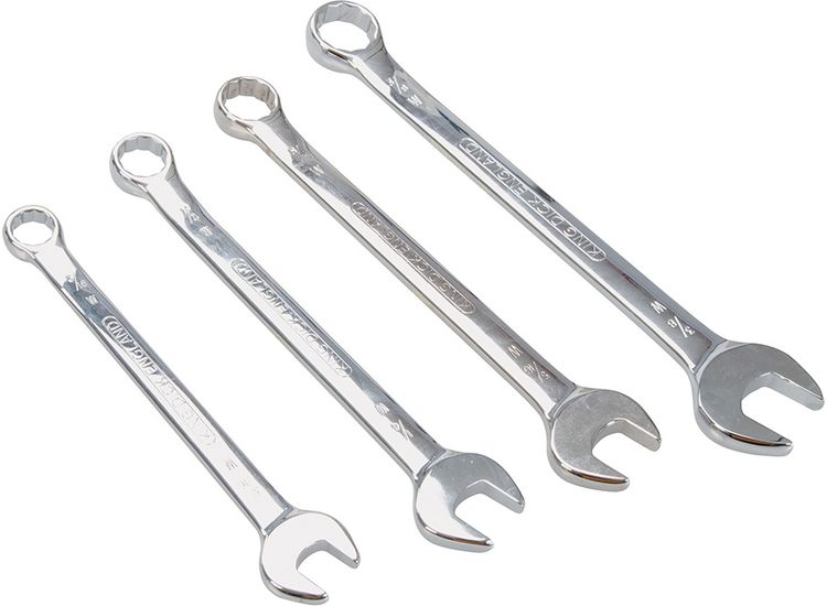 King Dick Open-Ended Spanner Set Whitworth 4pce