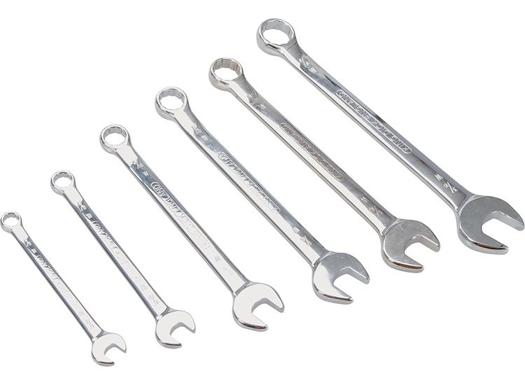 King Dick Open-Ended Spanner Set Whitworth 6pce