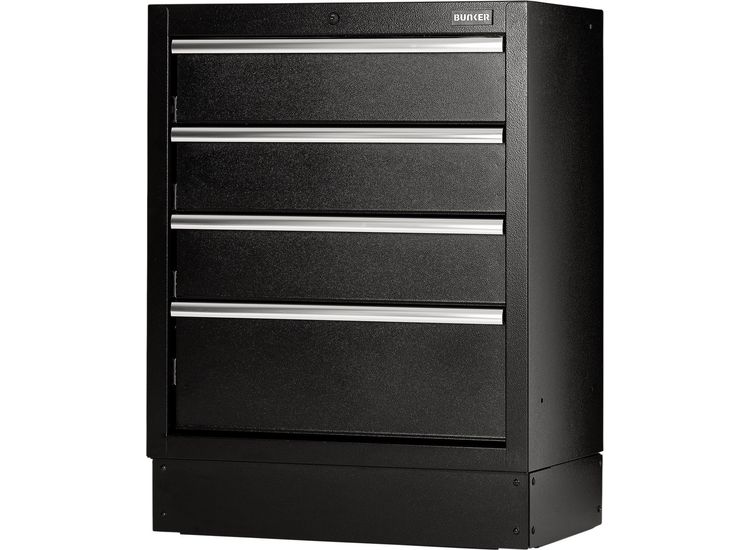 Draper 23746 BUNKER® Modular Floor Cabinet, 4 Drawer, 680mm