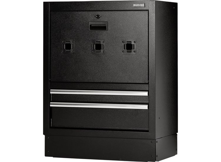 Draper 23754 BUNKER® Modular Floor Reel Cabinet, 2 Drawer, 680mm