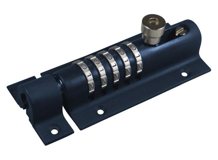 Squire CombiBolt 5 Re-Codable Locking Bolt Black 150mm
