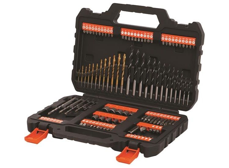 BLACK + DECKER A7200 Mixed Drilling and Screwdriving Set 109 Piece