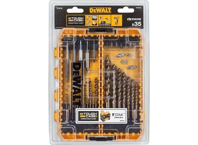 DEWALT DT70756 Mixed Drill &amp; Bit Set, 35 Piece