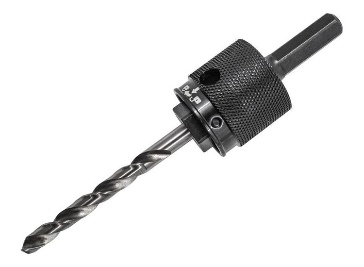 Faithfull Universal Quick Release Holesaw Arbor Set