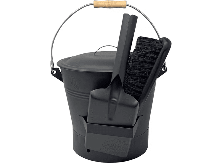 Hearth Home HH405 Ash Bucket &amp; Tidy Set