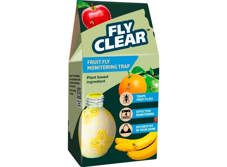 Fly Clear 121373 Fruit Fly Monitoring Trap