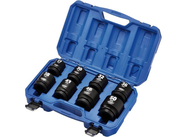 Draper 20209 Draper HI-TORQ&amp;#174; Metric Impact Socket Set, 1" Sq. Dr. (8 Piece)
