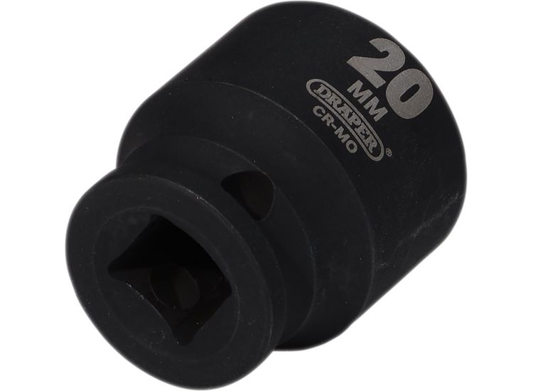Draper 20168 Draper Hi-TORQ&amp;#174; Impact Socket, 3/4" Sq. Dr., 20mm