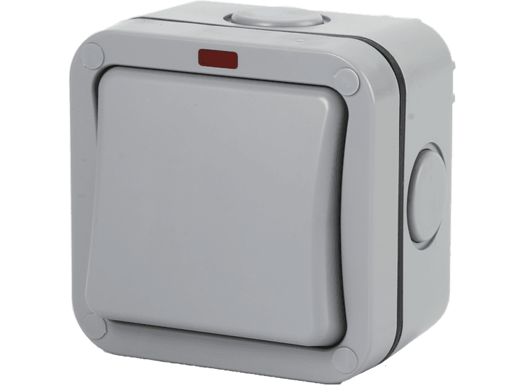 Securlec SL9464 Single Outdoor Weatherproof Switch 2 Way