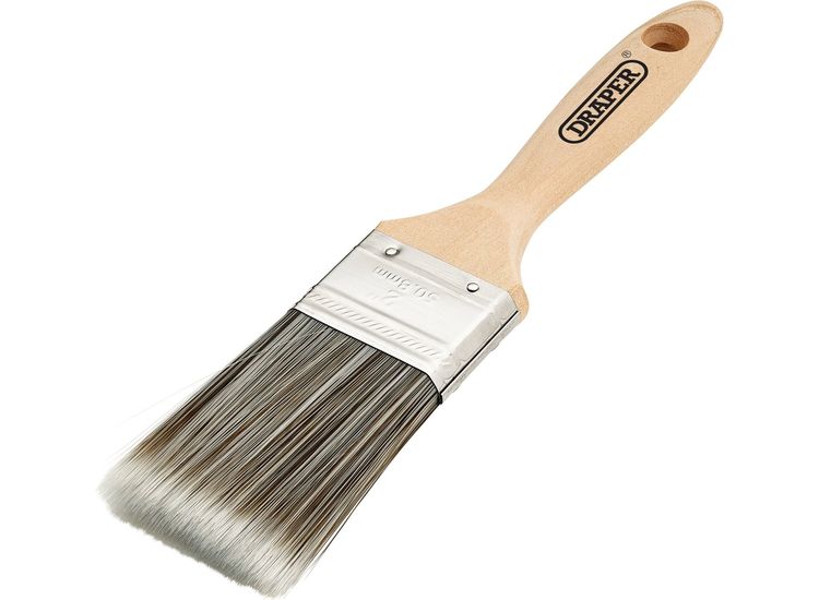 Draper 20437 Paint Brush with Wood Handle, 2"