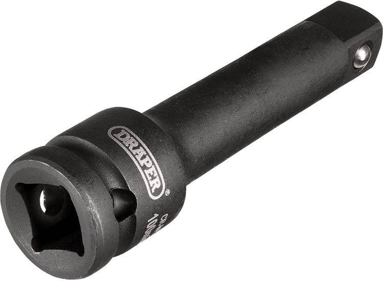 Draper 20201 Impact Extension Bar, 1/2" Sq. Dr, 100mm