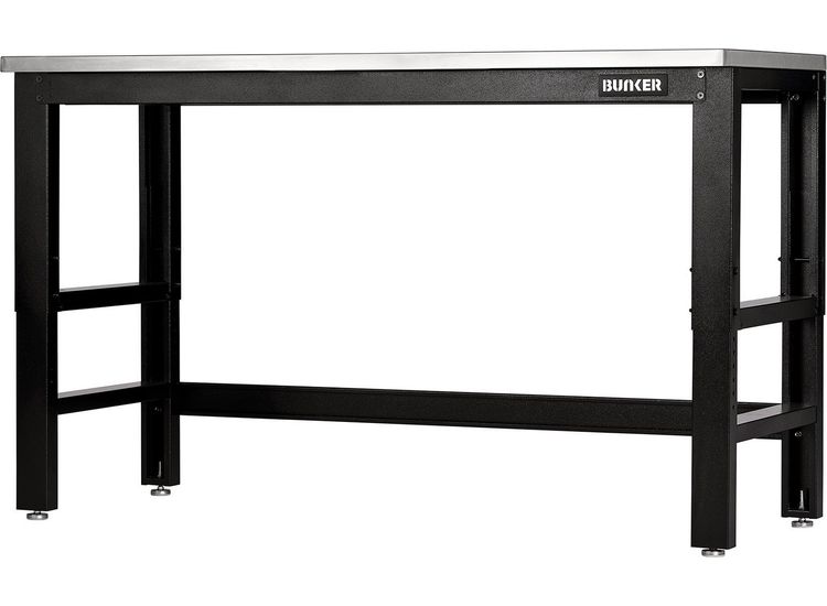 Draper 28090 BUNKER® Workbench with Stainless Steel Worktop, 1550mm