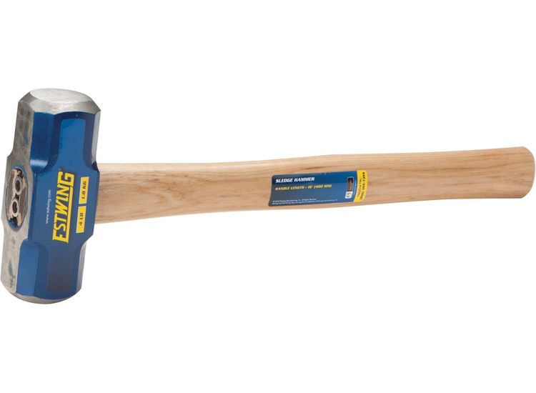Draper 31301 Estwing Hickory Shaft Sledge Hammer, 1.8kg/4lb
