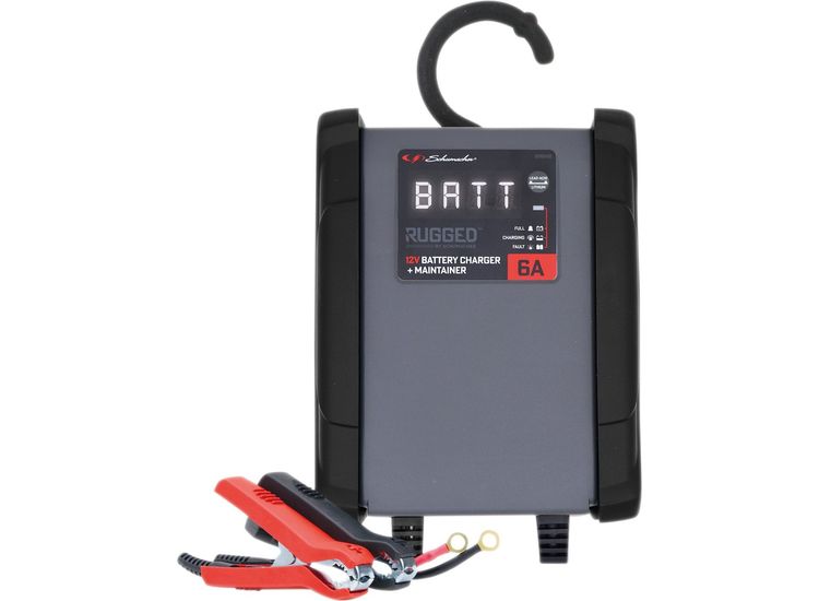 Draper 13100 Schumacher&amp;#174; SPX459 Rugged 12V Battery Charger and Maintainer, 6A