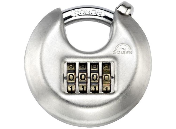 Squire DCL1COMBI Combination Disc Lock 70mm