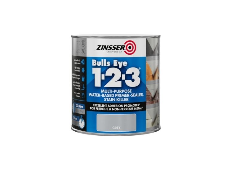 Zinsser Bullseye 1-2-3 Grey Water Based Primer