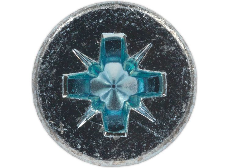 Sealey ST6338 Self Tapping Screw 6.3 x 38mm Countersunk Pozi DIN 7982 Pack of 100