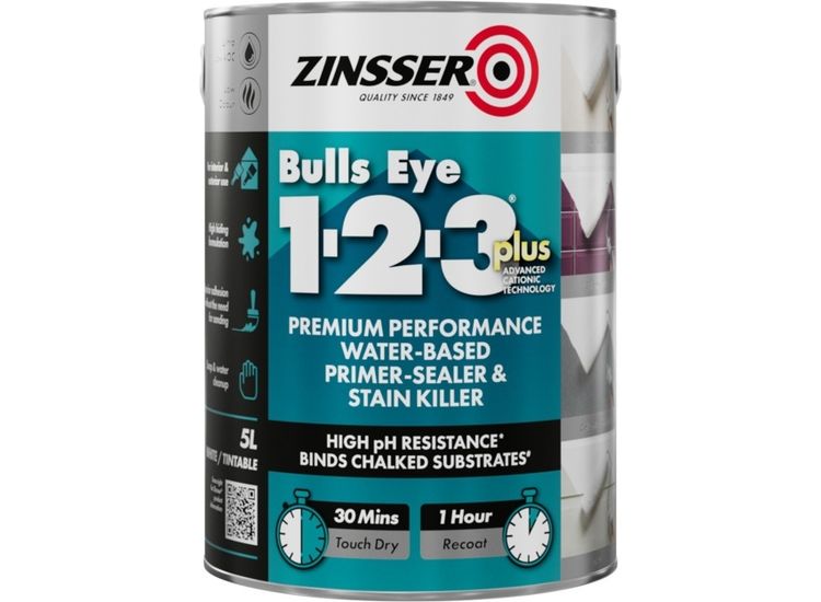 Zinsser Bullseye 1-2-3 Plus W/B Primer