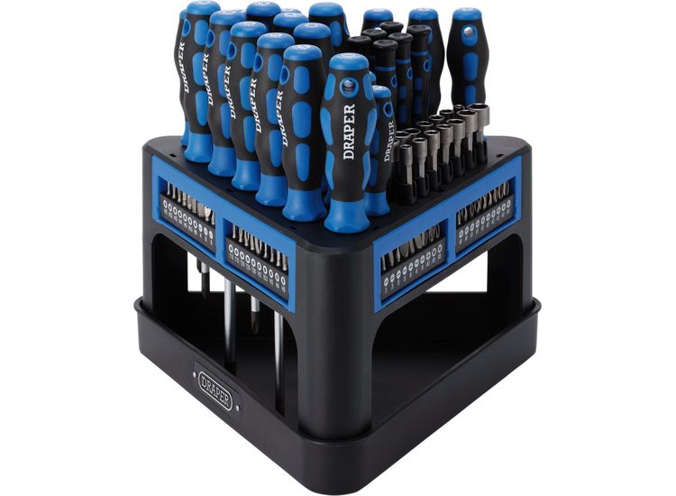 Draper 24719 Screwdriver, Socket and Bit Set (100 Piece)